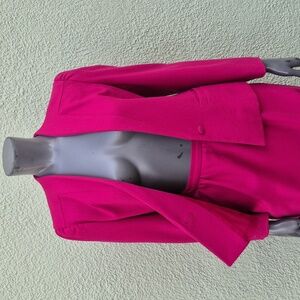 Manchester Suitmakers Ladies Pink Pure Wool Vintage (2) PC Skirt Set